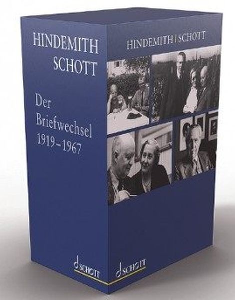 Hindemith Paul: Hindemith - Schott. Der Briefwechsel