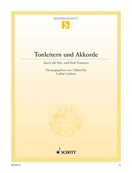 LECHNER, LEONHARD: TONLEITERN + AKKORDE