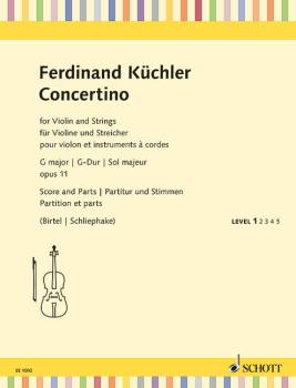 Kuechler Ferdinand: Concertino G-Dur op 11