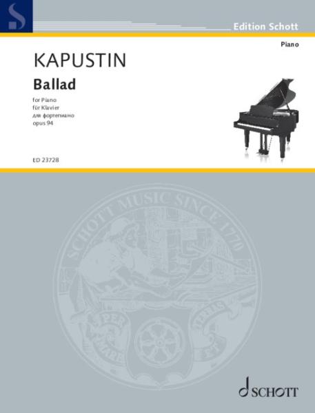 Kapustin Nikolai: Ballad op 94