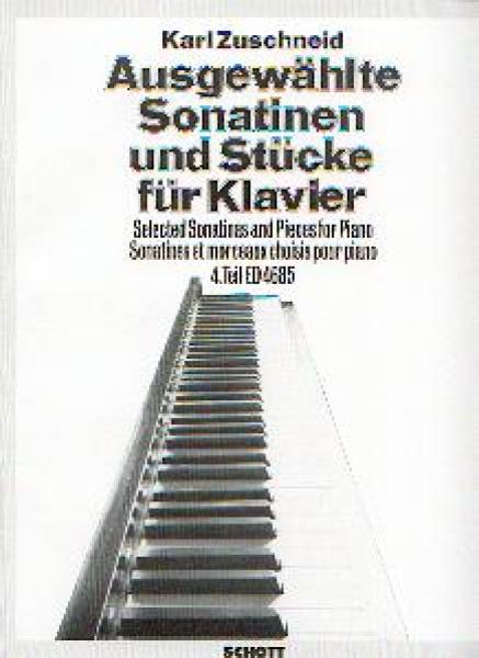 Zuschneid, Karl: Ausgewählte Sonatinen und Stücke