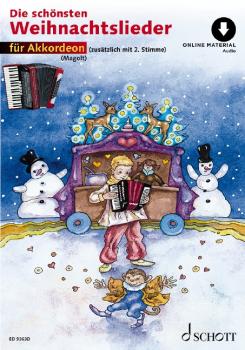 Magolt, Hans +marianne: Die schönsten Weihnachtslieder für Akkordeon