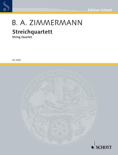 Zimmermann, Bernd Alois: Streichquartett