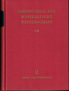 .: Jahrbücher für Musikalische Wissenschaft
