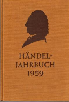 Händel-Gesellschaft: Händel-Jahrbuch 1959