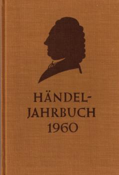 Händel-Gesellschaft: Händel-Jahrbuch 1960
