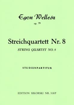Wellesz, Egon: Streichquartett Nr. 8