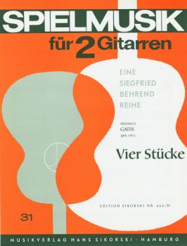 Gaitis, Friedrich: 4 Stücke