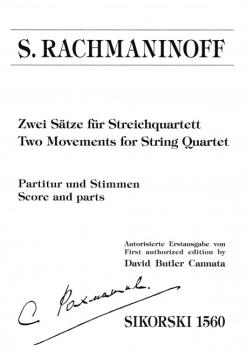Rachmaninoff, Sergej: 2 Sätze