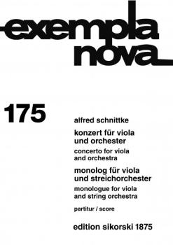 Schnittke, Alfred: Konzert / Monolog