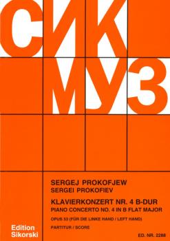 Prokofjew, Sergej: Konzert Nr. 4