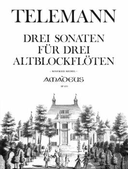 Telemann Georg Philipp: 3 Sonaten