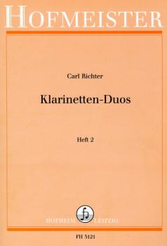 Richter Carl: KLARINETTEN DUETTE 2