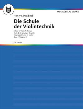 Schradieck Heinrich: Schule der Violintechnik 2