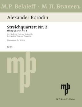 Borodin Alexander: Quartett 2 D-Dur