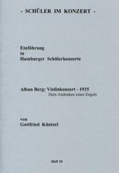 Berg, Alban: Sik Violinkonzert 1935
