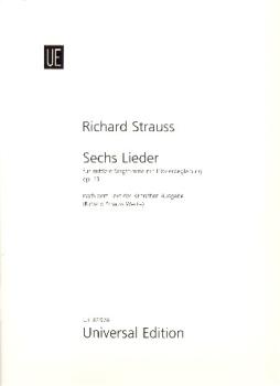 Strauss Richard: 6 Lieder op 19