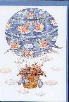 Kunst-Postkarte: In himmlischen Sphären