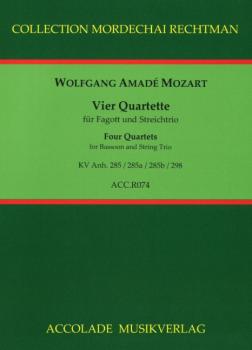 Mozart, Wolfgang Amadeus: Vier Quartette