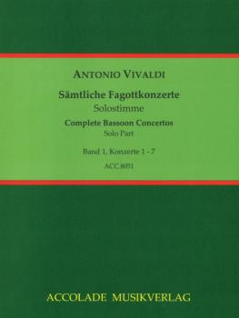 Vivaldi, Antonio: Sämtliche Fagottkonzerte Band 1