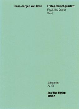 Bose Hans Jürgen von: Quartett 1