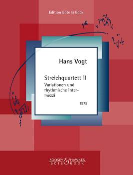Vogt, Hans: Streichquartett II