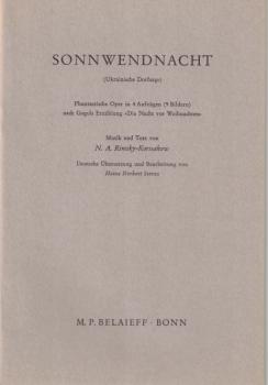 Rimsky Korsakoff Nikolai: Sonnwendnacht