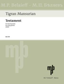 Mansurjan Tigran: Testament