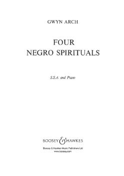 Arch Gwyn: 4 Negro Spirituals
