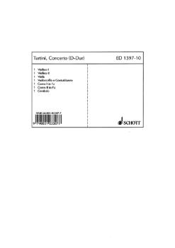 Tartini, Giuseppe: Concerto D-Dur