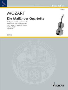 Mozart Wolfgang Amadeus: Mailänder Quartett 2
