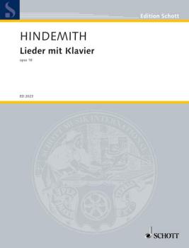 Hindemith Paul: Lieder op 18