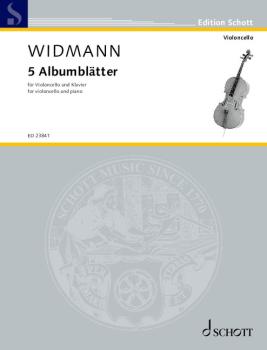 Widmann, Jörg: 5 Albumblätter