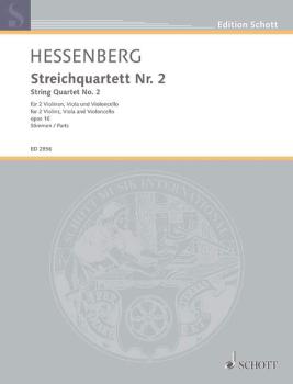 Hessenberg Kurt: Quartett 2 op 16