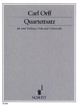 Orff Carl: Quartettsatz