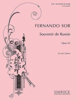 Sor Fernando: Souvenir de russie op 63