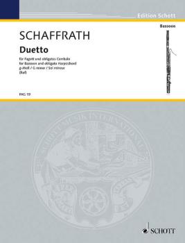 Schaffrath Christoph: Duett g-moll