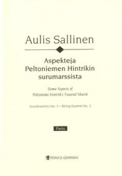 Sallinen Aulis: String Quartet 3