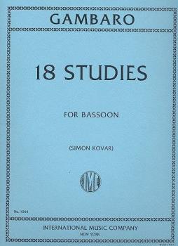 Gambaro Giovanni Battista: 18 Etüden