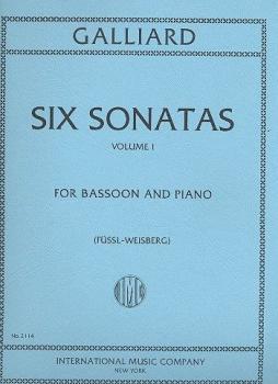 Galliard Johann Ernst: 6 Sonaten 1