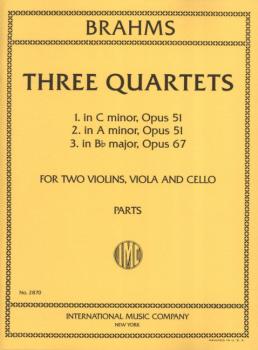 Brahms Johannes: 3 Quartette