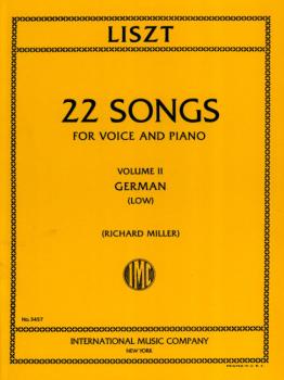 Liszt Franz: 22 Lieder 2
