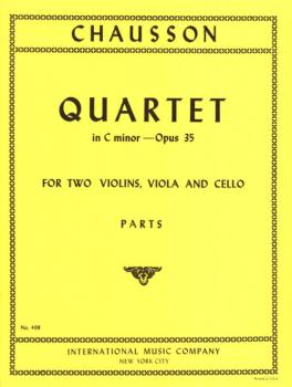 Chausson Ernest: Quartett c-moll op 35