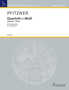 Pfitzner Hans: Quartett c-moll op 50