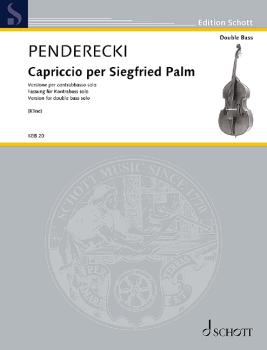 Penderecki, Krzysztof: Capriccio per Siegfried Palm