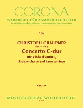 Graupner Christoph: Concerto G-Dur