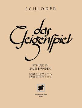 Schloder Josef: Das Geigenspiel 1/1