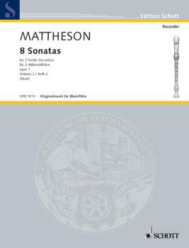 Mattheson Johann: 8 Sonaten op 1