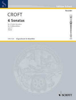 Croft William: 6 Sonaten op 3