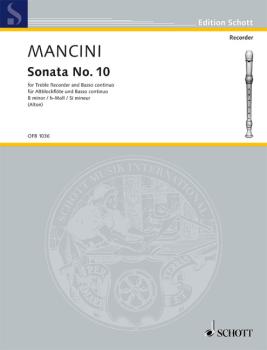 Mancini Francesco: Sonate 10 h-moll
